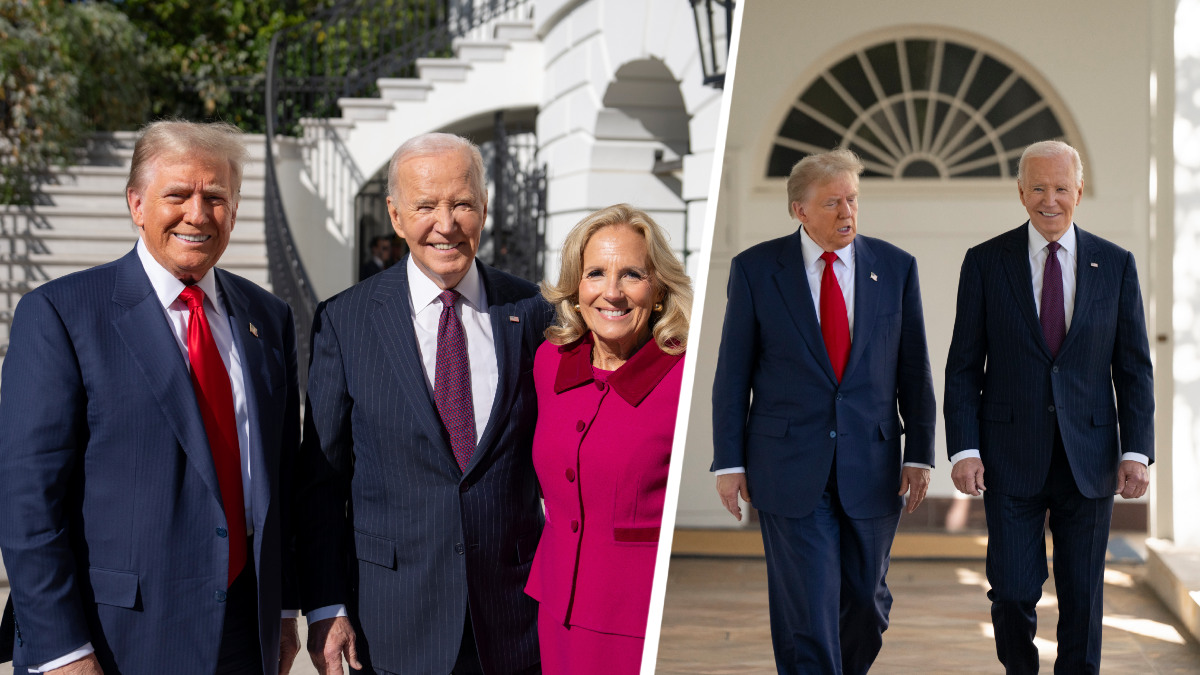 Historic Moment: White House Drops First Photos of Trump-Biden Meeting